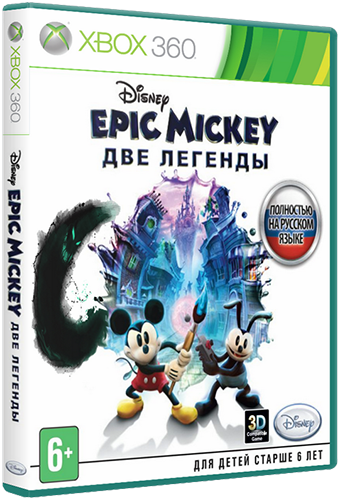 Disney Epic Mickey:   / Disney Epic Mickey 2: The Power of Two (2012) Xbox 360
