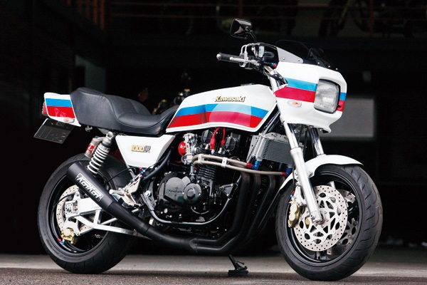 Тюнингованный мотоцикл Kawasaki Z1000J