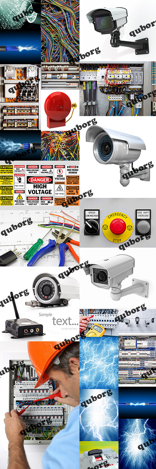 Stock Photos - Electric and Security