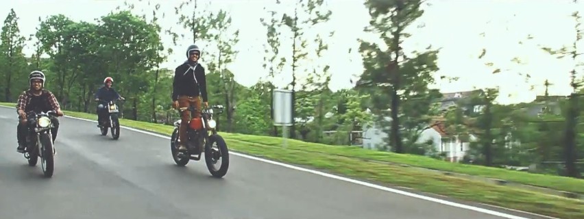 Skramble - мотоциклизм в Джакарте