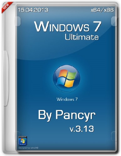 Windows 7 Ultimate SP1 x86/x64 By Pancyr 3.13 (2013) Rus