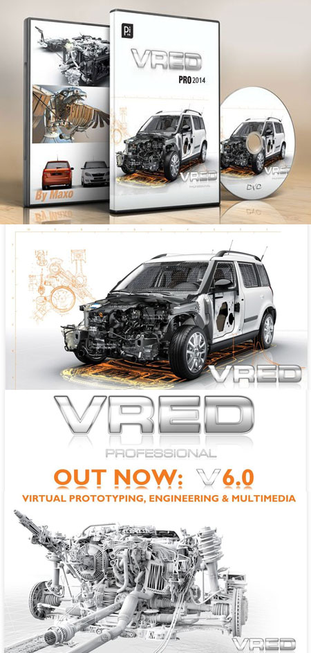 Autodesk - Vred Pro 2014 - Paquete de software de Prototipos Virtuales Realidad Virtual y