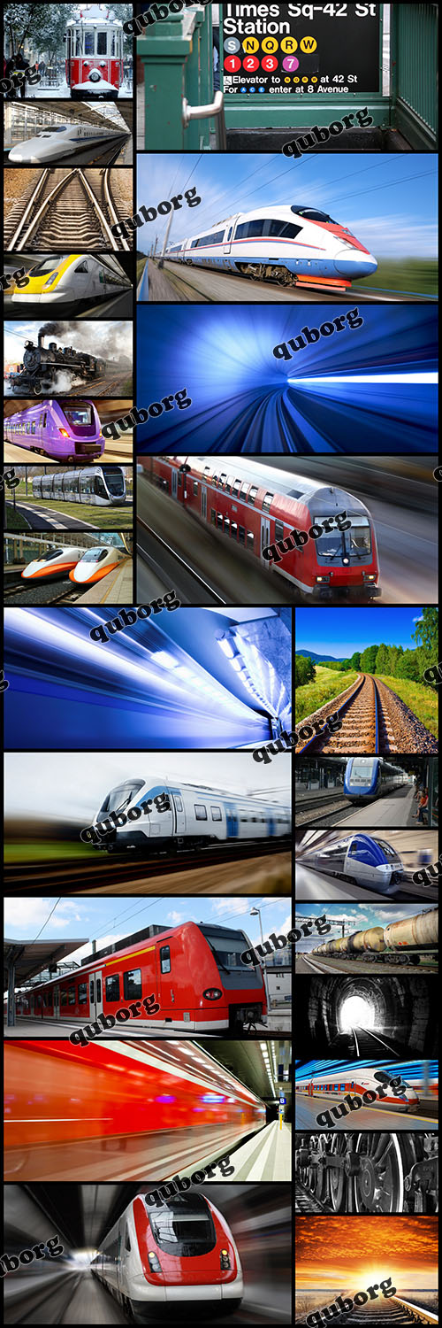 Stock Photos - Railroads and Metro
