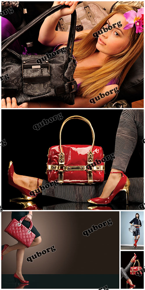 Stock Photos - Woman with Handbag