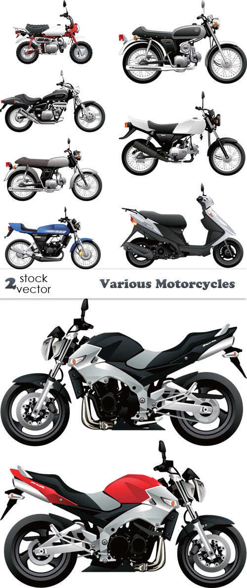 Vectors - Various Motorcycles