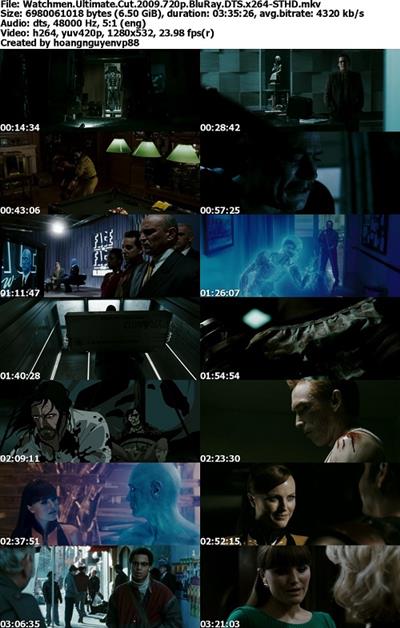 kfzn2 Watchmen 2009 Ultimate Cut 720p BluRay DTS x264STHD