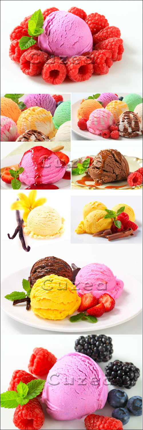  / Color ice-cream - Stock photo