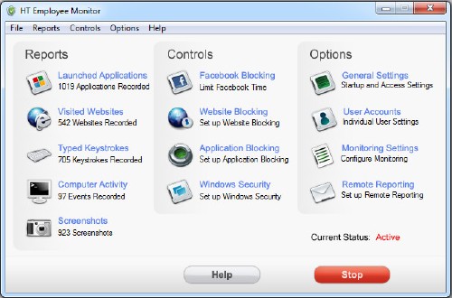 Download HT Employee Monitor 8 9 7 Software
