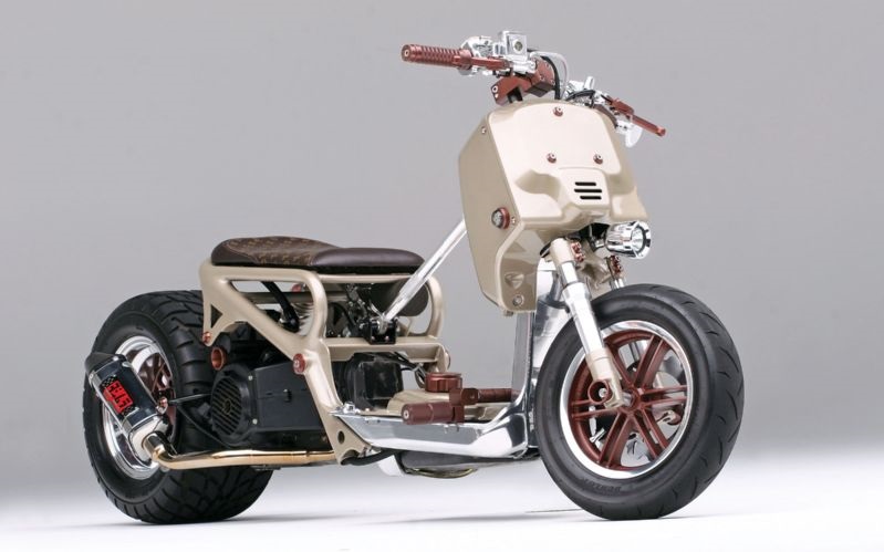 Кастом-скутер LV Project на базе Honda Ruckus (Zoomer)