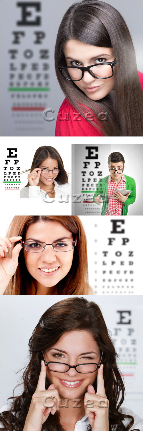   / People in glases - Stock photo