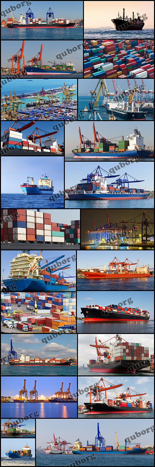 Stock Photos - Freight Transportation by the Sea