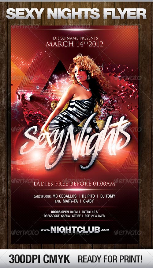 Sexy Nights Flyer - GraphicRiver