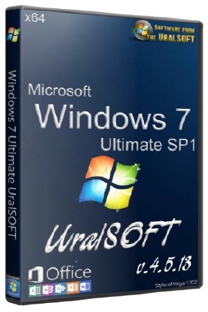 Windows 7 x64 Ultimate Office2010 UralSOFT v.4.5.13 (RUS/2013)