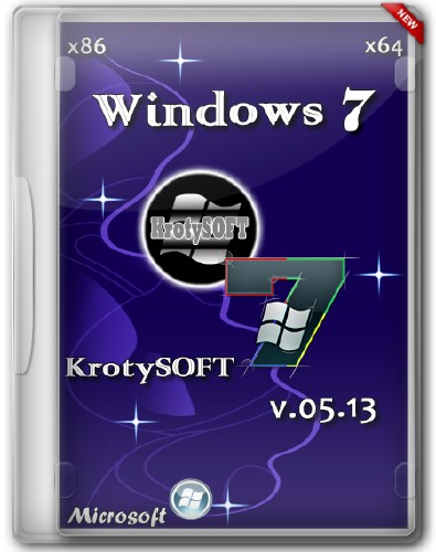 Windows 7 x86/x64 KrotySOFT v.05.13 (RUS/2013)