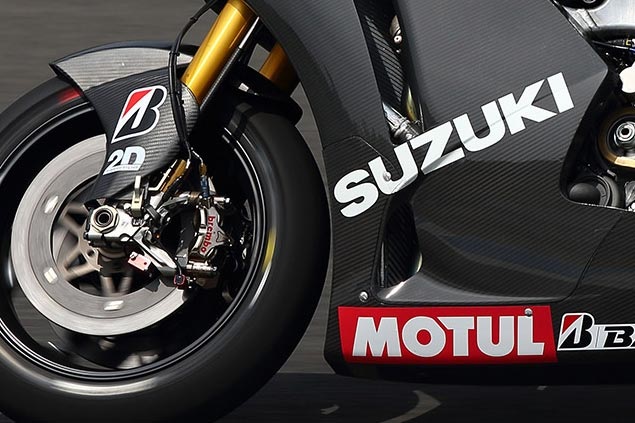 Рэнди де Пунье испытал прототип Suzuki GP