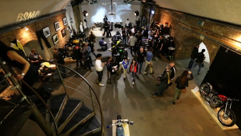 Выставка Bike Shed в Лондоне (видео)