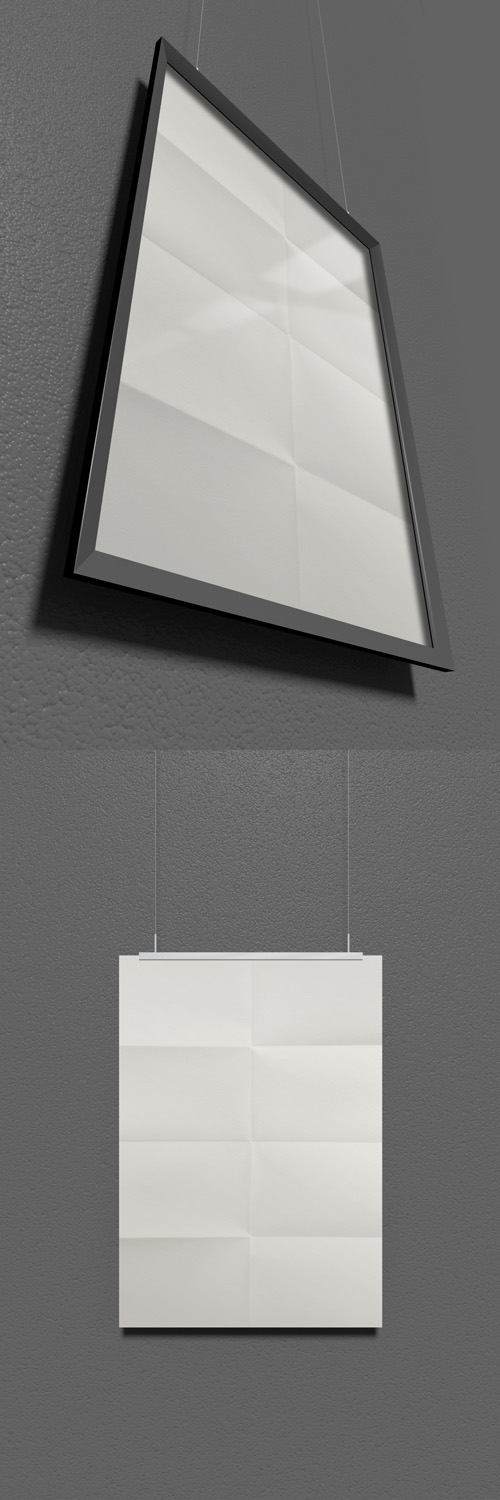 Poster and Frame Mock-Up