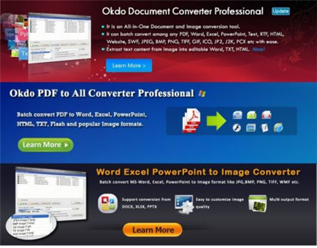Okdo Software All Converting Products Bundle v4.9