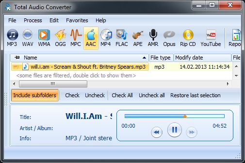 CoolUtils Total Audio Converter 5.2.74 Full Version PC Software Free Download with serial key/crack.