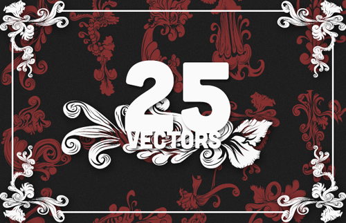 Vector Floral Set 15