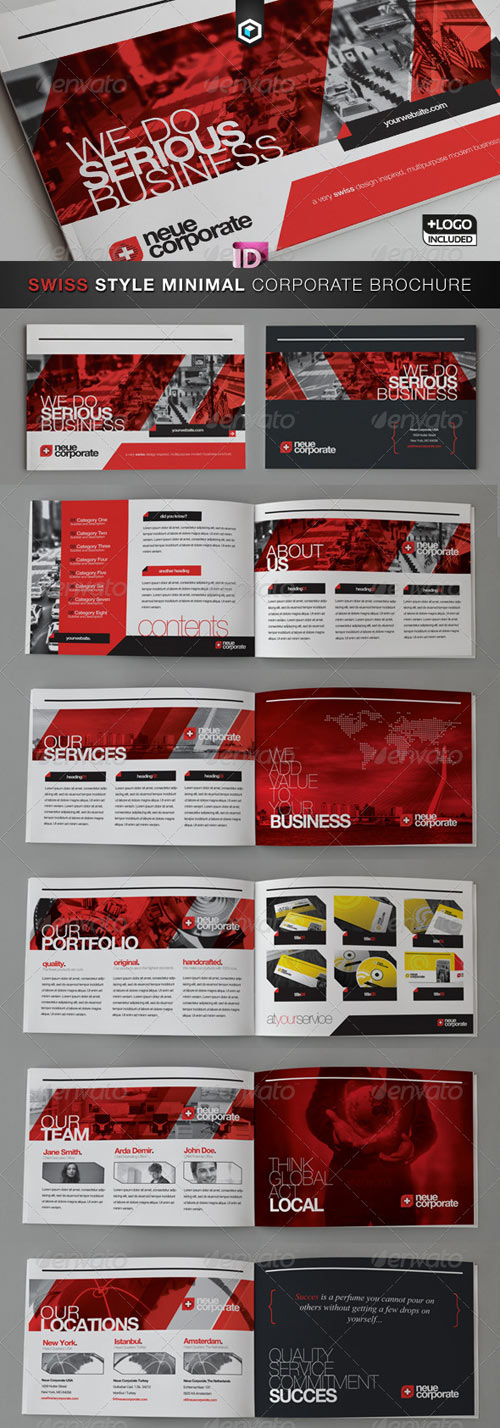 RW Swiss Style Corporate Brochure - Catalog