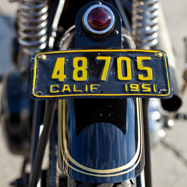 Отреставрированный мотоцикл BSA B34 1951