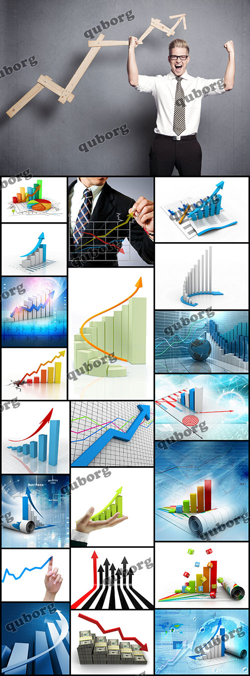 Stock Photos - Business Grap