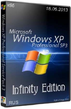 Microsoft Windows XP Professional Service Pack 3 Infinity Edition (x86/18.06.2013/RUS)