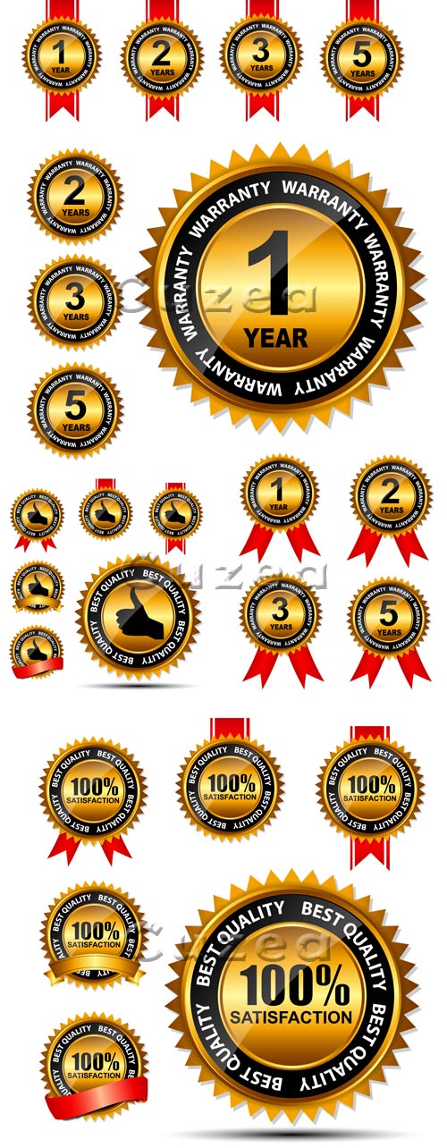     / Best guality labels - vector stock