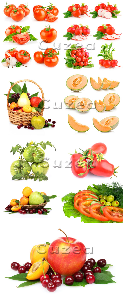      / Vegetables and fruit - stock photo