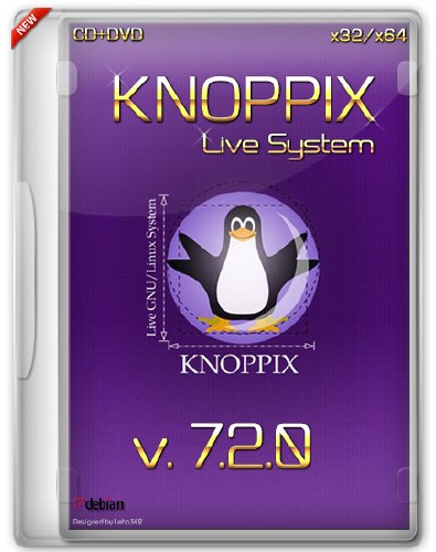KNOPPIX 7.2.0 (CD+DVD/2013)