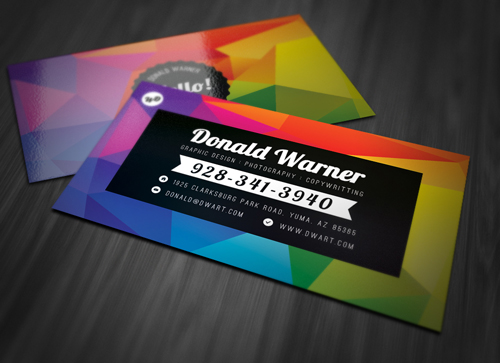Color Explosion Business Card