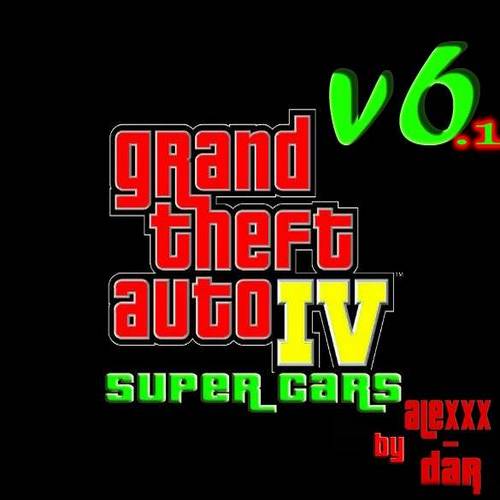 GTA / Grand Theft Auto IV - Super Cars v6.1 FINAL (2013/RUS/P)