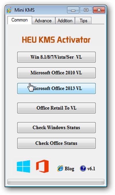HEU KMS Activator 6.1. Ключи/Активаторы.