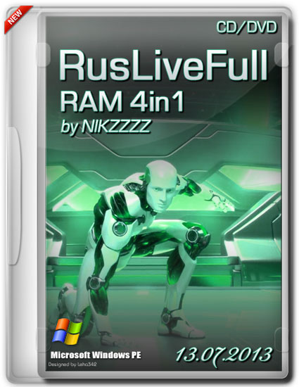 RusLiveFull RAM 4in1 by NIKZZZZ CD/DVD (13.07.2013)