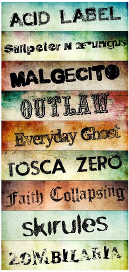 Fonts - Awesome Free Grunge Fonts