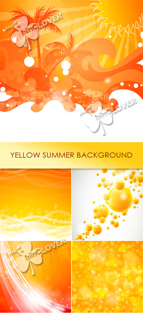 Yellow summer background 0443