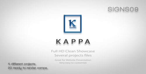 Footage - Kappa Website Promotion Full HD - After Effects Project (Videohive)
