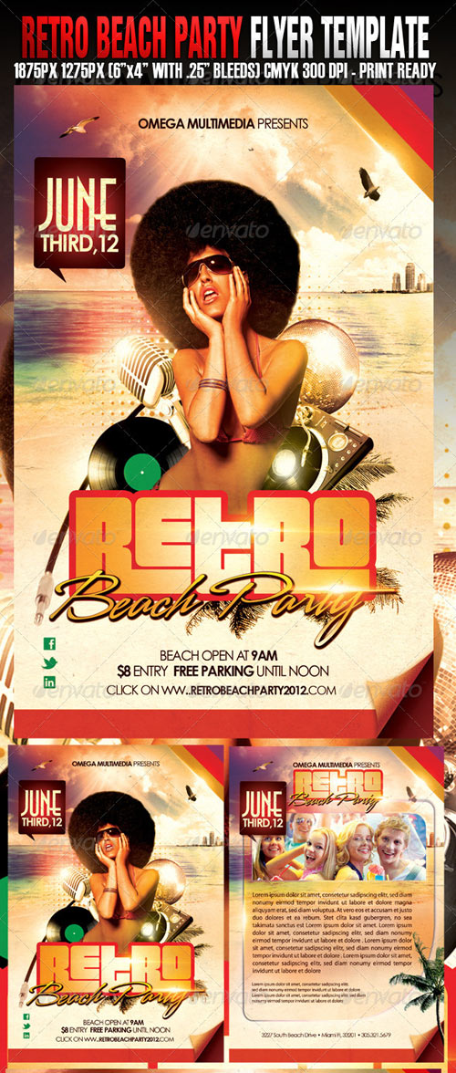 Retro Beach Party