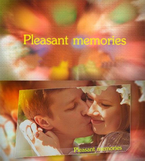 Footage - After Effects Project - Pleasant memories