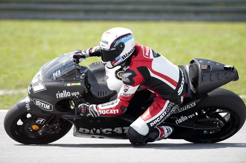 Команда Ducati провела двухдневные тесты в Мизано