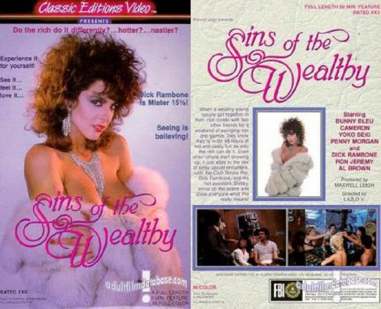 Sins Of The Wealthy 1&2 /   1  2 (Lazlo V., Classic Editions Video) [1986 ., Classic]