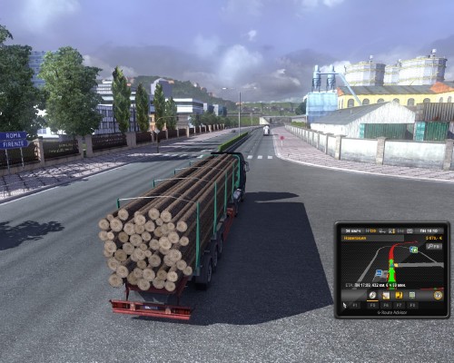 Euro Truck Simulator 2 /     3 (v.1.4.12s + Mods) (2012/RUS/MULTi34/RePack by FiReFoKc)