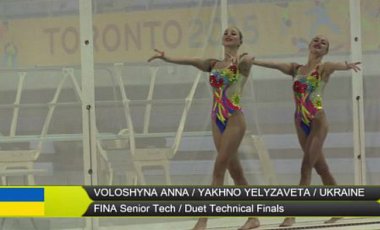 Украинки завоевали золото по синхронному плаванию на Кубке мира