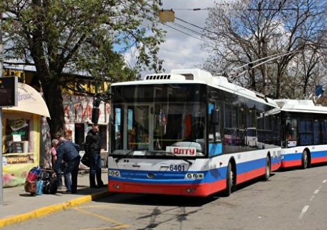Крым получил 111 новоиспеченных троллейбусов