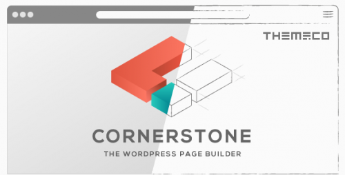 Nulled Cornerstone v2.0.3 - The WordPress Page Builder Plugin product cover