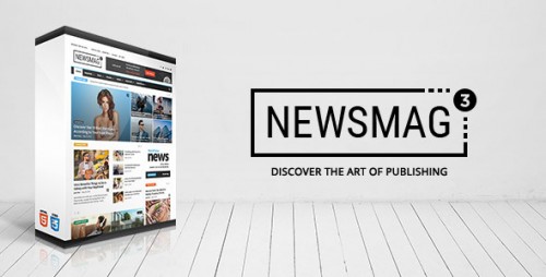 Nulled Newsmag v3.4 - News Magazine Newspaper product snapshot
