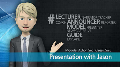 Presentation With Jason: Classic Suit - Project for After Effects (Videohive)
