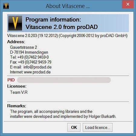 ProDAD VitaScene V2 PRO ( v,2.0.203.1, ML )