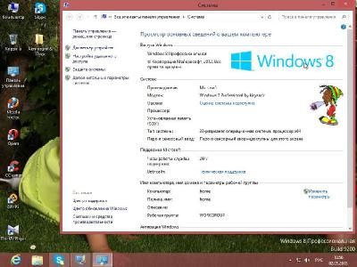 Windows 8 Professional by kiryandr v.01 (x86/RUS/2013)
